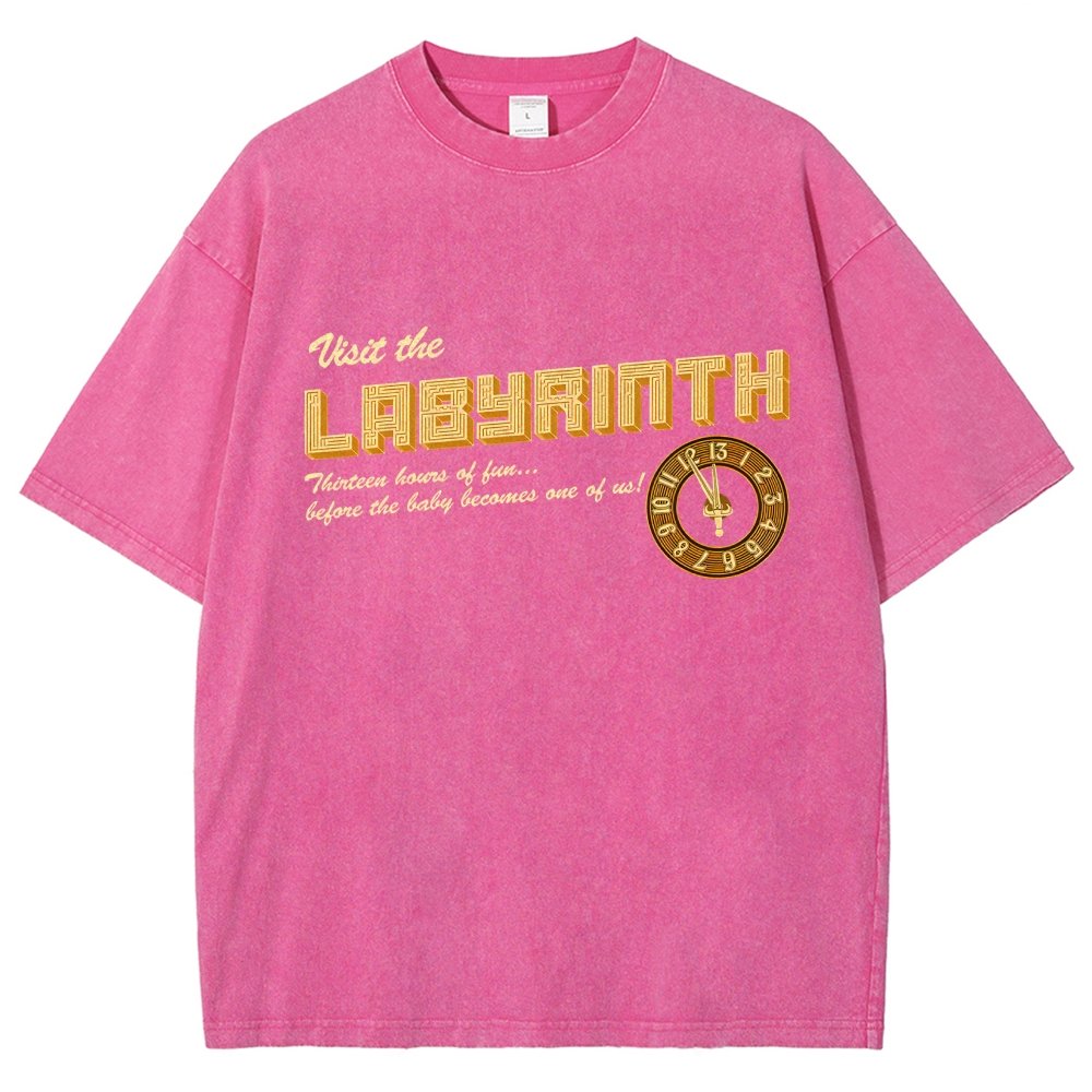 Visit the Maze Vintage Distressed T-shirt