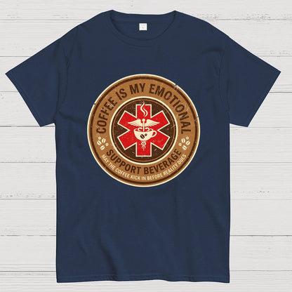 Coffee Is My Emotional Geek T-Shirt