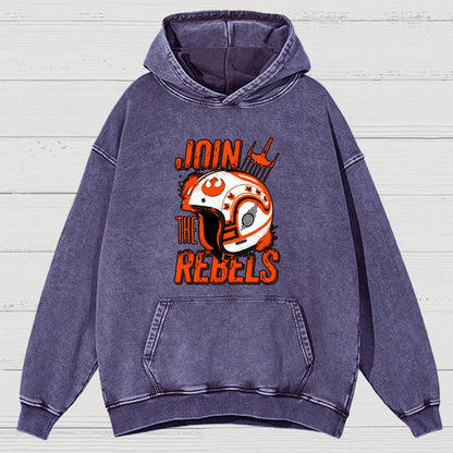 You Must Join Vintage Distressed Hoodie