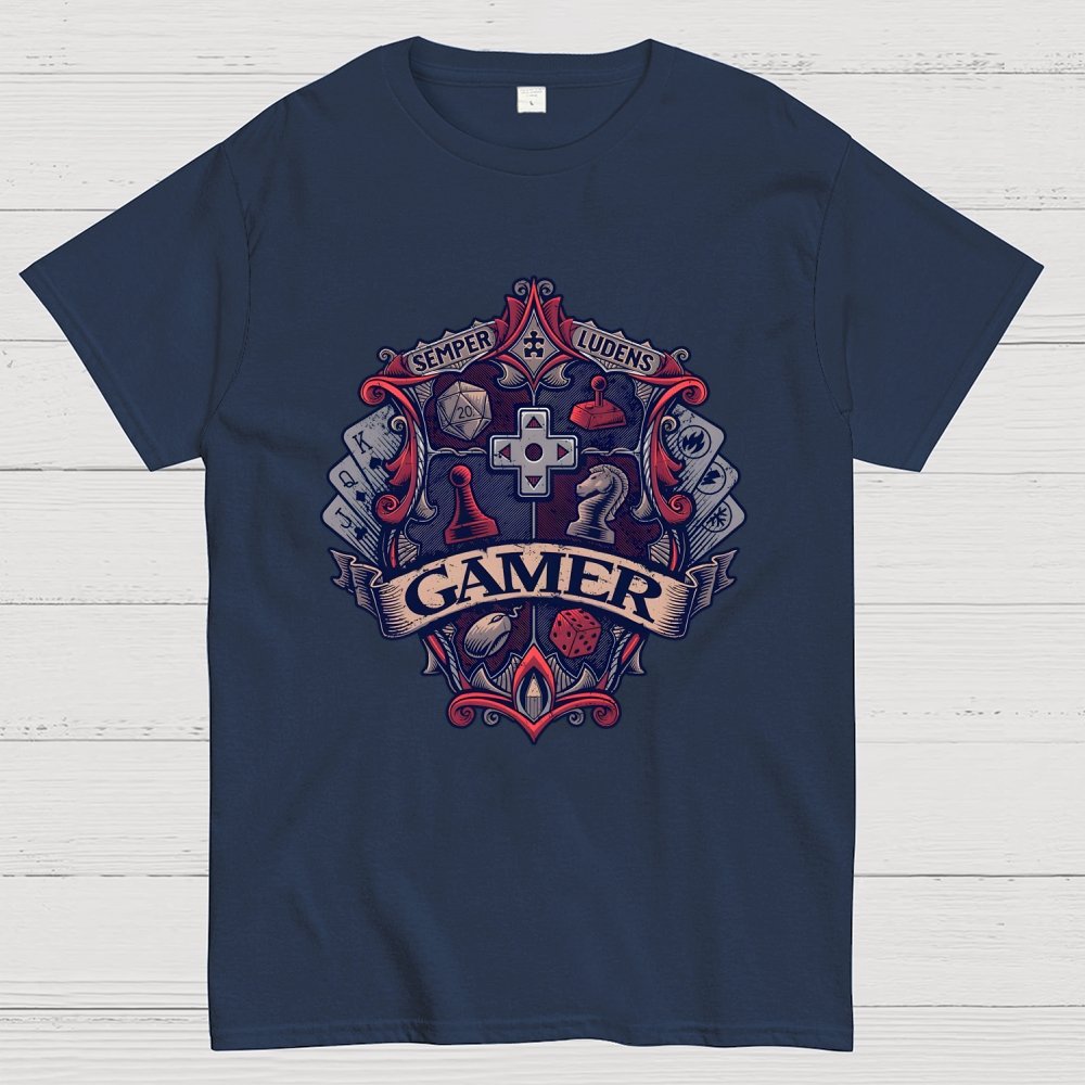 Gamer Crest Geek T-Shirt