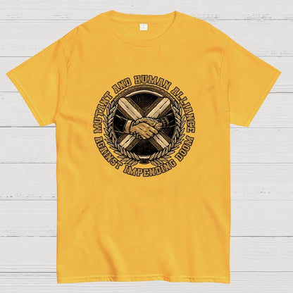 Mutant and Human Alliance Geek T-Shirt
