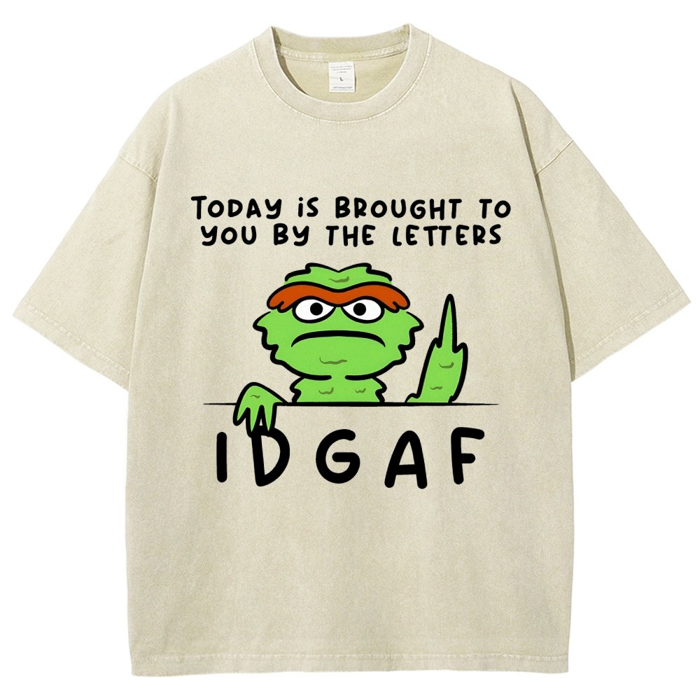 IDGAF Vintage Distressed T-shirt