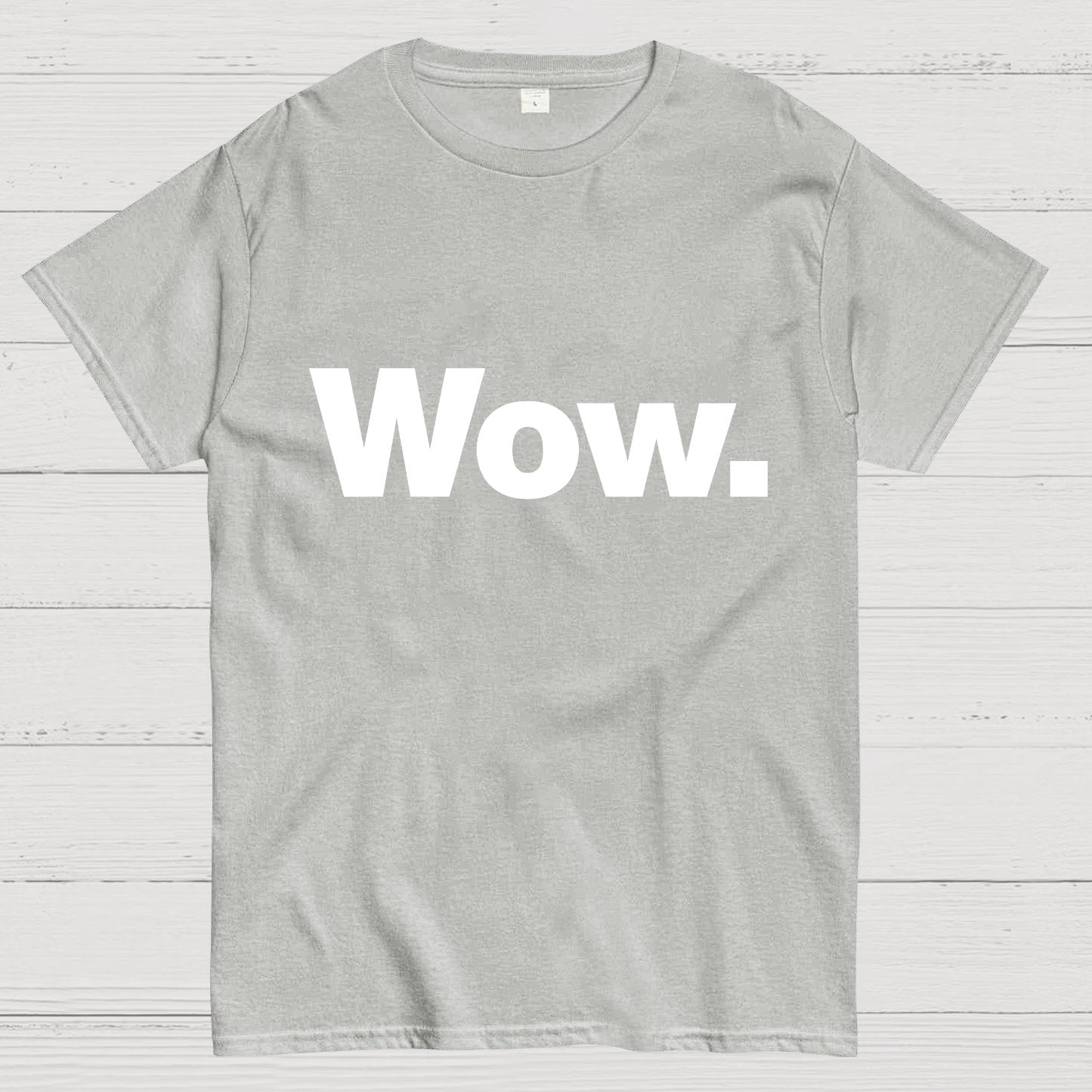 Wow. Classic Geeky T-Shirt