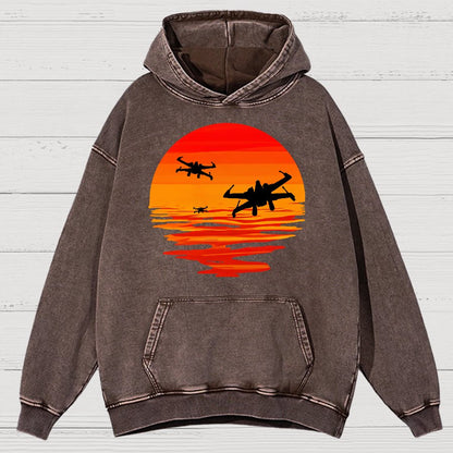 Geek Vintage Distressed Hoodie