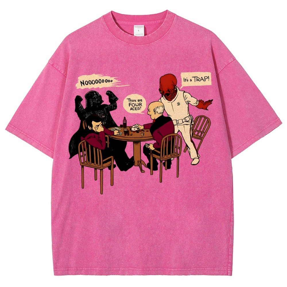 Poker Game Vintage Distressed T-shirt