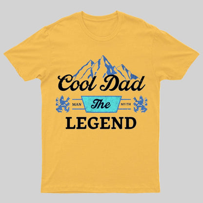 Cool Dad The Legend Geeky T-Shirt