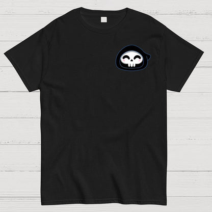 Right Behind You Halloween Front And Back Printing Geek T-Shirt