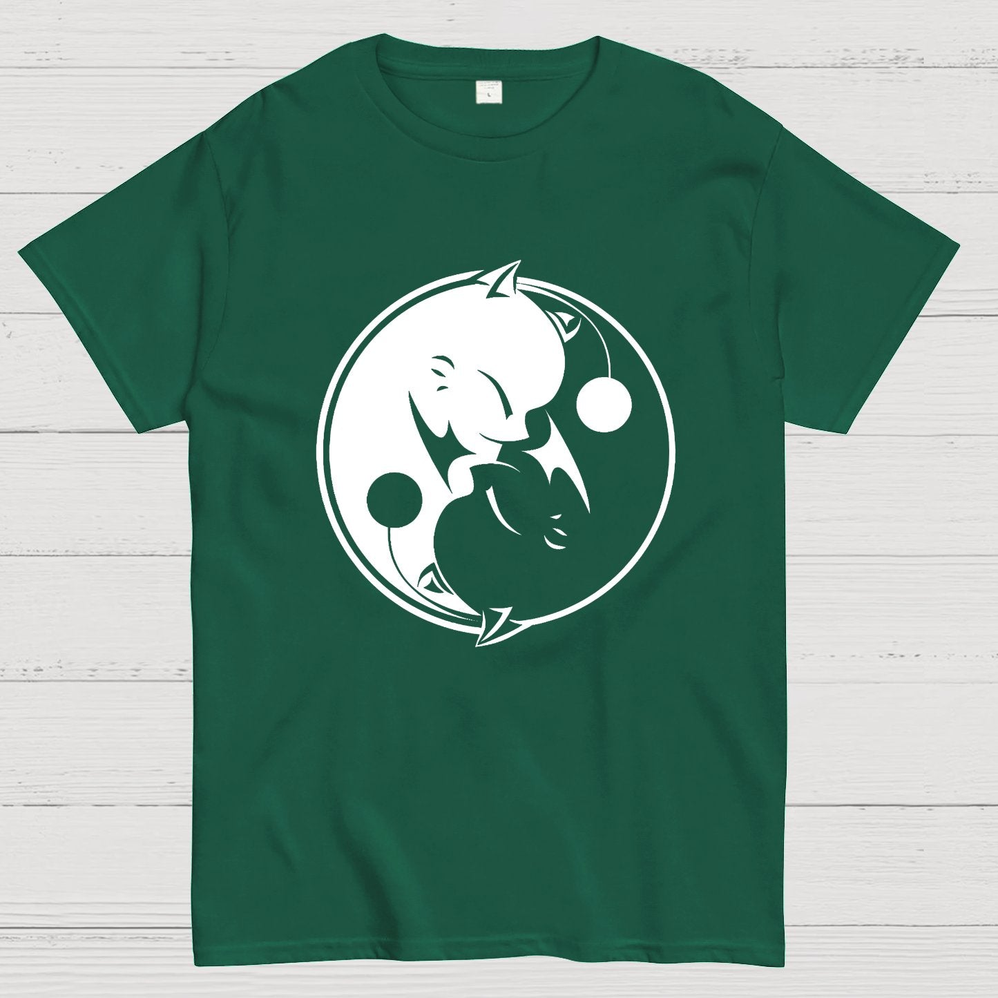 YIN YANG MOG Geeky T-Shirt