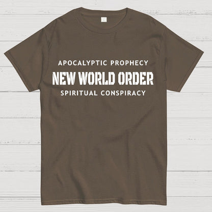 New World Order Spiritual Conspiracy Geek T-Shirt