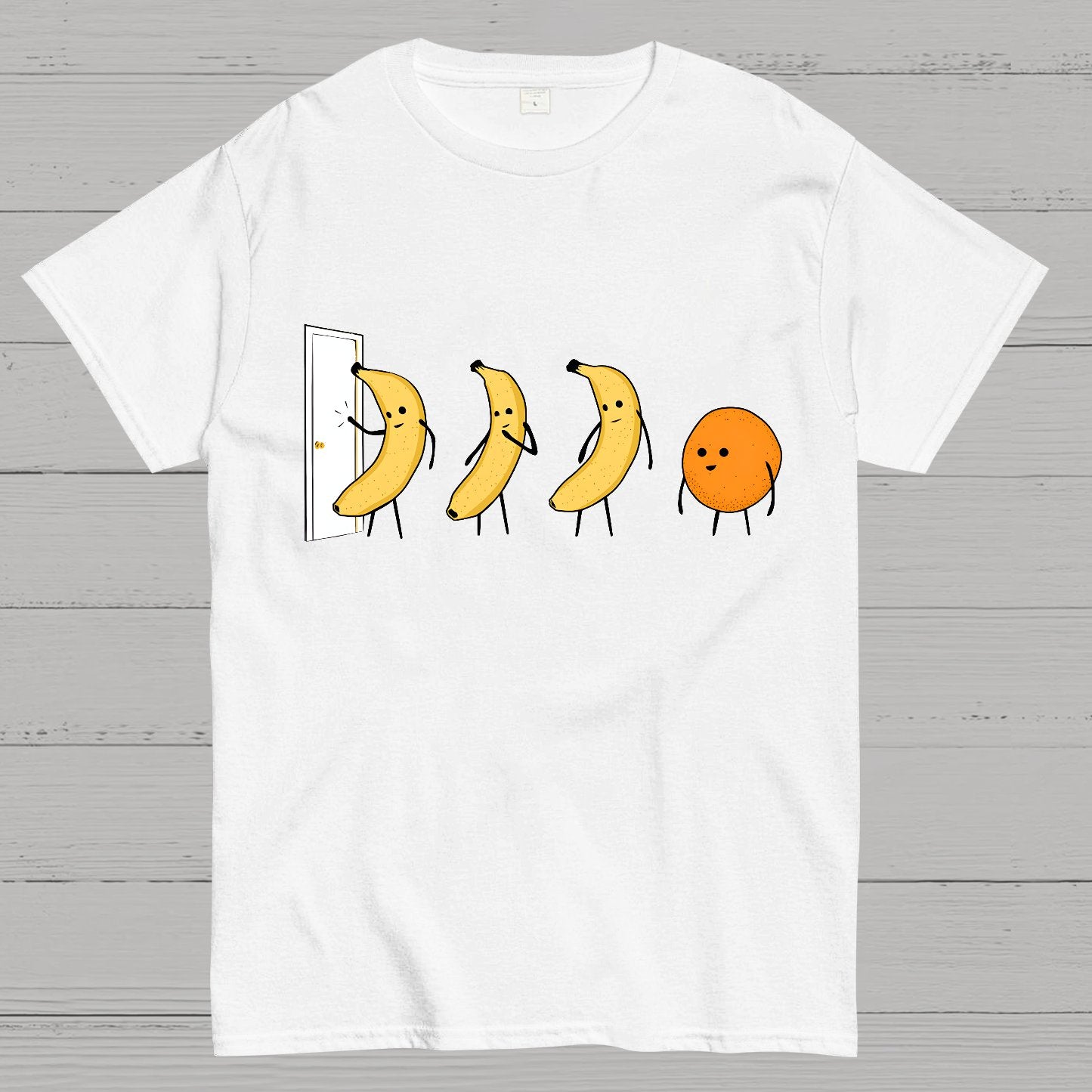 Knock, Knock Banana Orange Geek T-Shirt