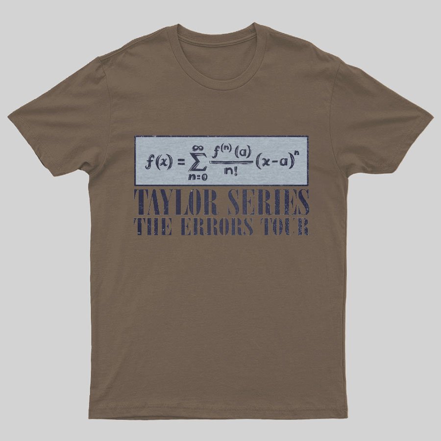Taylor Series- The Errors Tour Nerd Geeky T-Shirt
