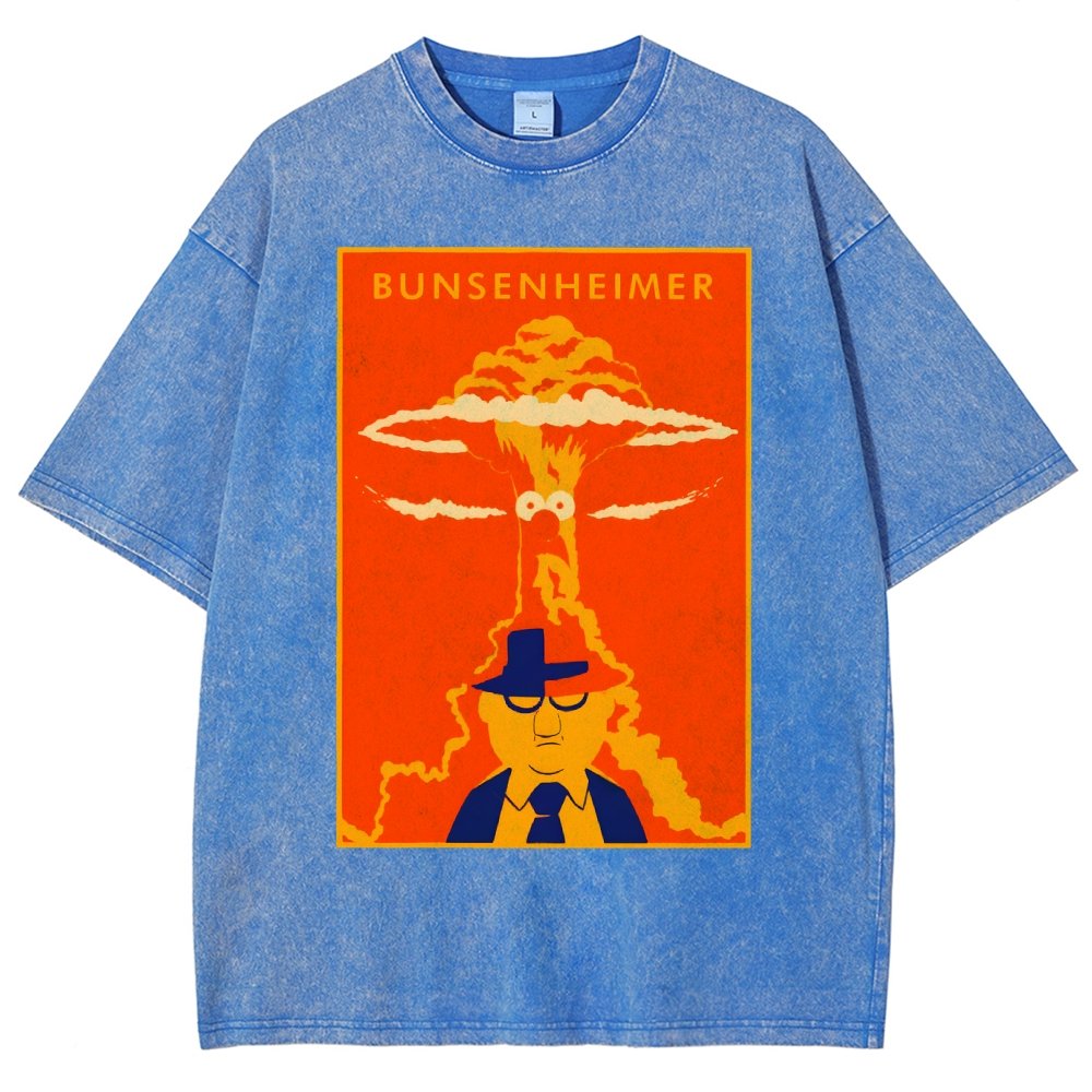 Bunsenheimer ！Vintage Distressed T-shirt