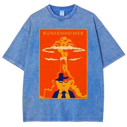 Bunsenheimer ！Vintage Distressed T-shirt