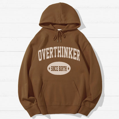 Overthinking Geek Cotton Hoodie
