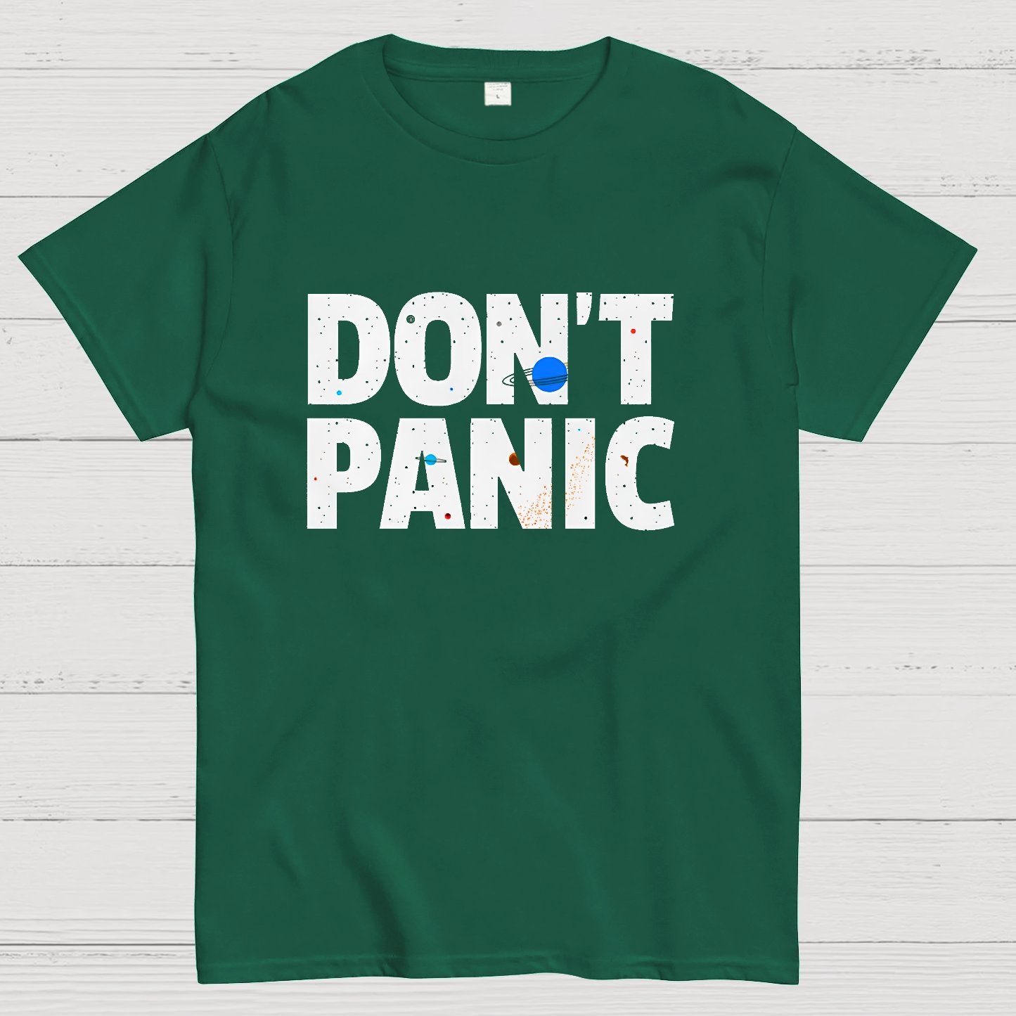 Don't Panic Geeky T-Shirt
