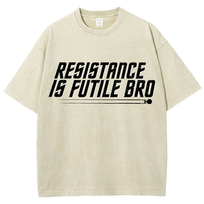 Opposition Is Pointless Bro Vintage Distressed T-shirt