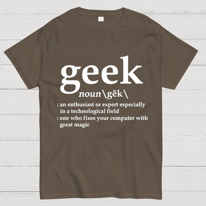 Geek Definition Geeky T-Shirt