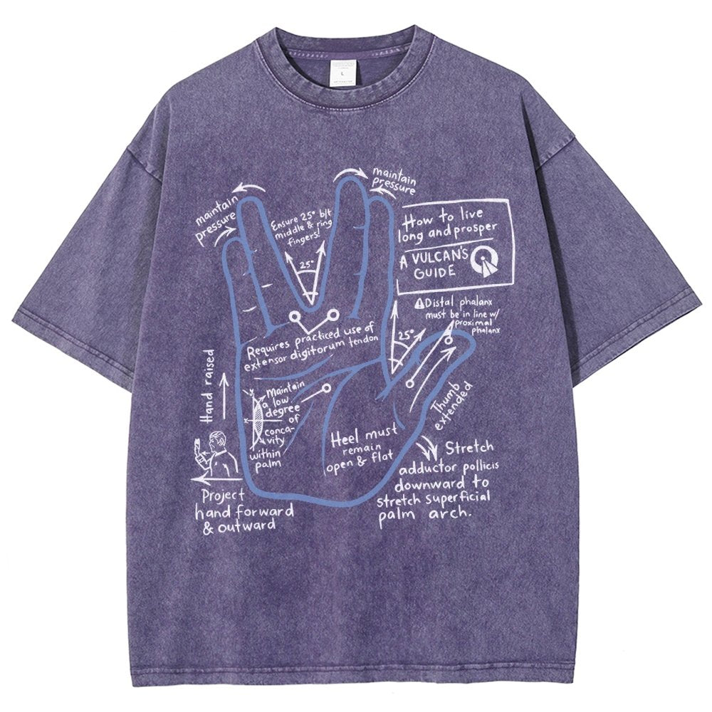 How To Live Well & Thrive Vintage Distressed T-shirt