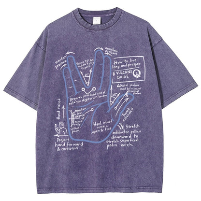 How To Live Well & Thrive Vintage Distressed T-shirt