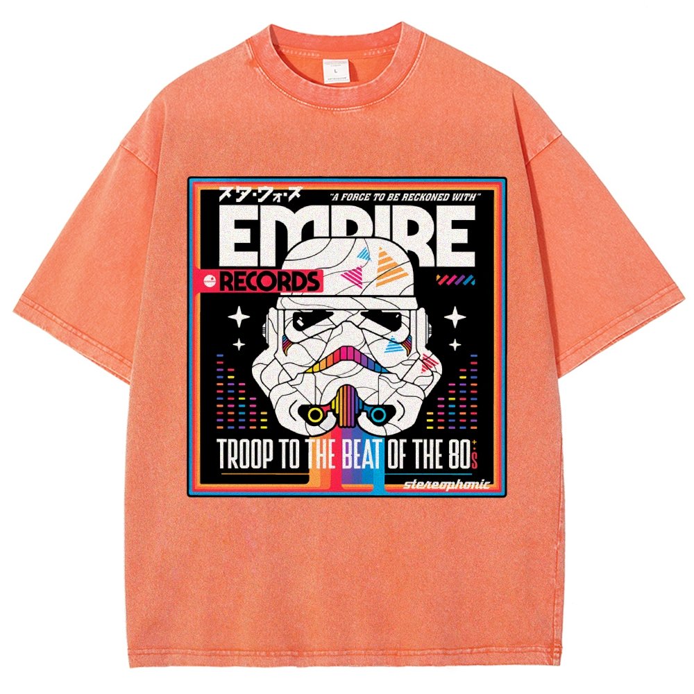 Troop to the Beats Vintage Distressed T-shirt