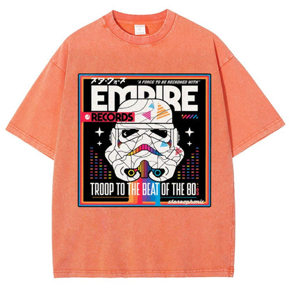 Troop to the Beats Vintage Distressed T-shirt