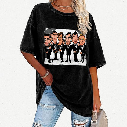 Six Faces One Spy Vintage Distressed T-shirt