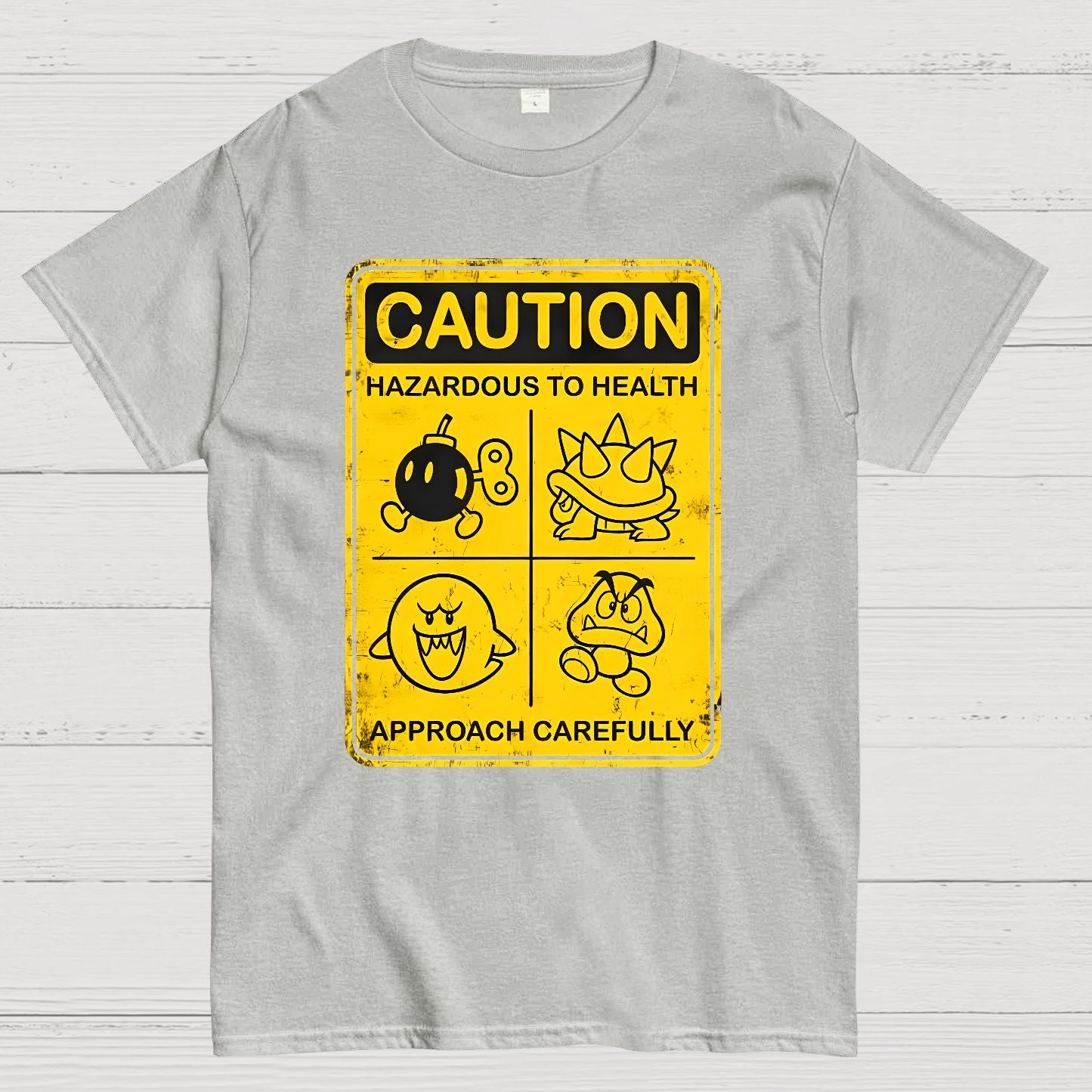 Caution Hazardous To Health Geek T-Shirt