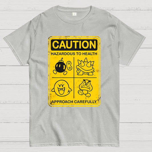 Caution Hazardous To Health Geek T-Shirt