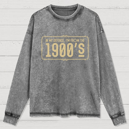 Cut Me Some Slack Washed Long Sleeve Tee