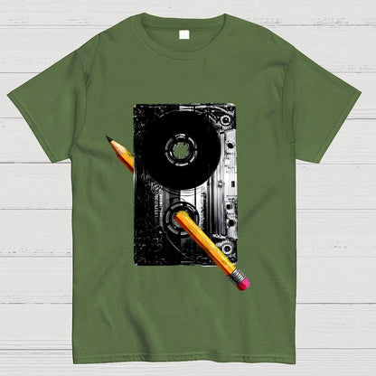 Classic Tape Rewind Geek T-Shirt