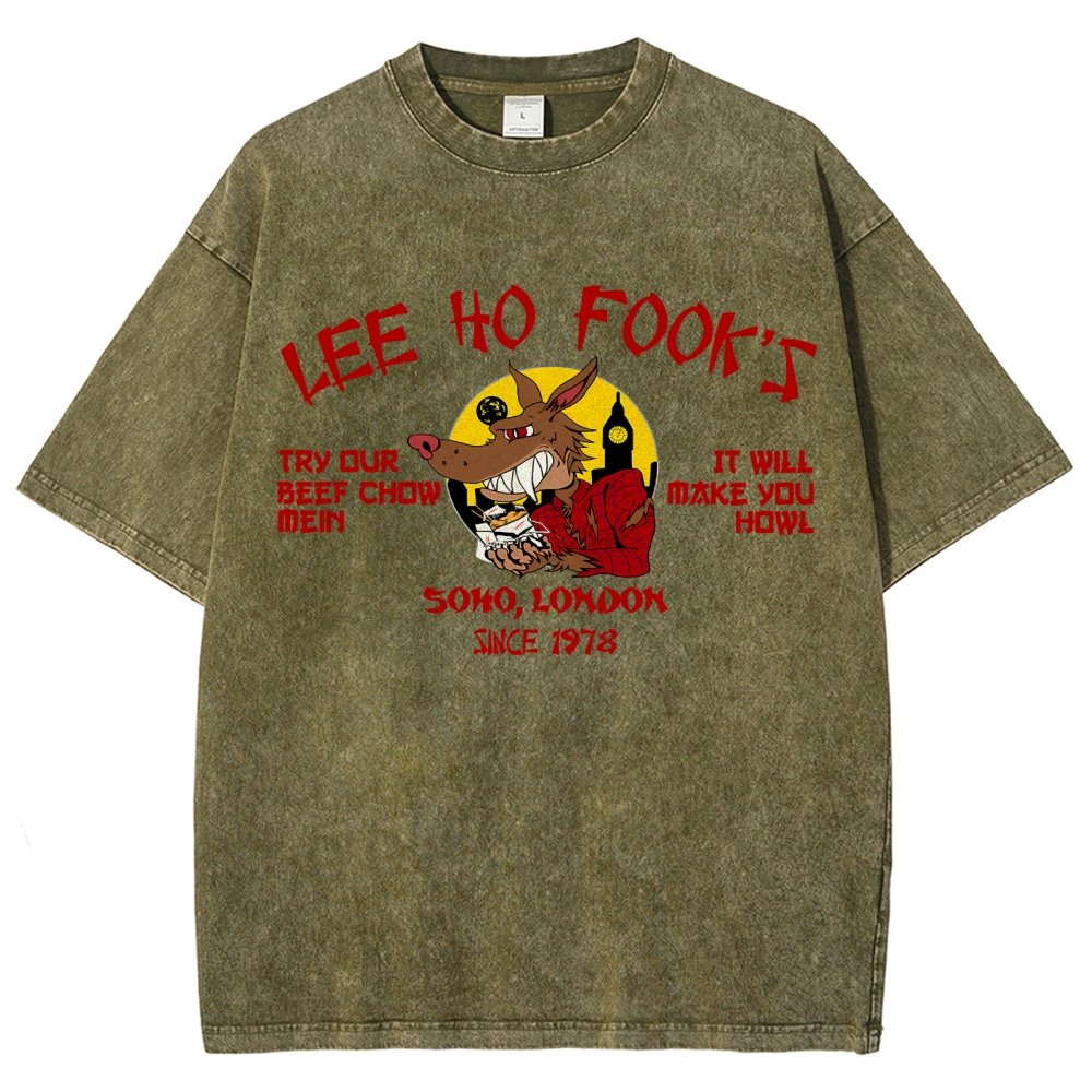 Lee Ho Fooks Soho London Since 1978 Vintage Distressed T-shirt