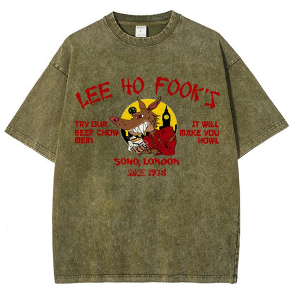 Lee Ho Fooks Soho London Since 1978 Vintage Distressed T-shirt