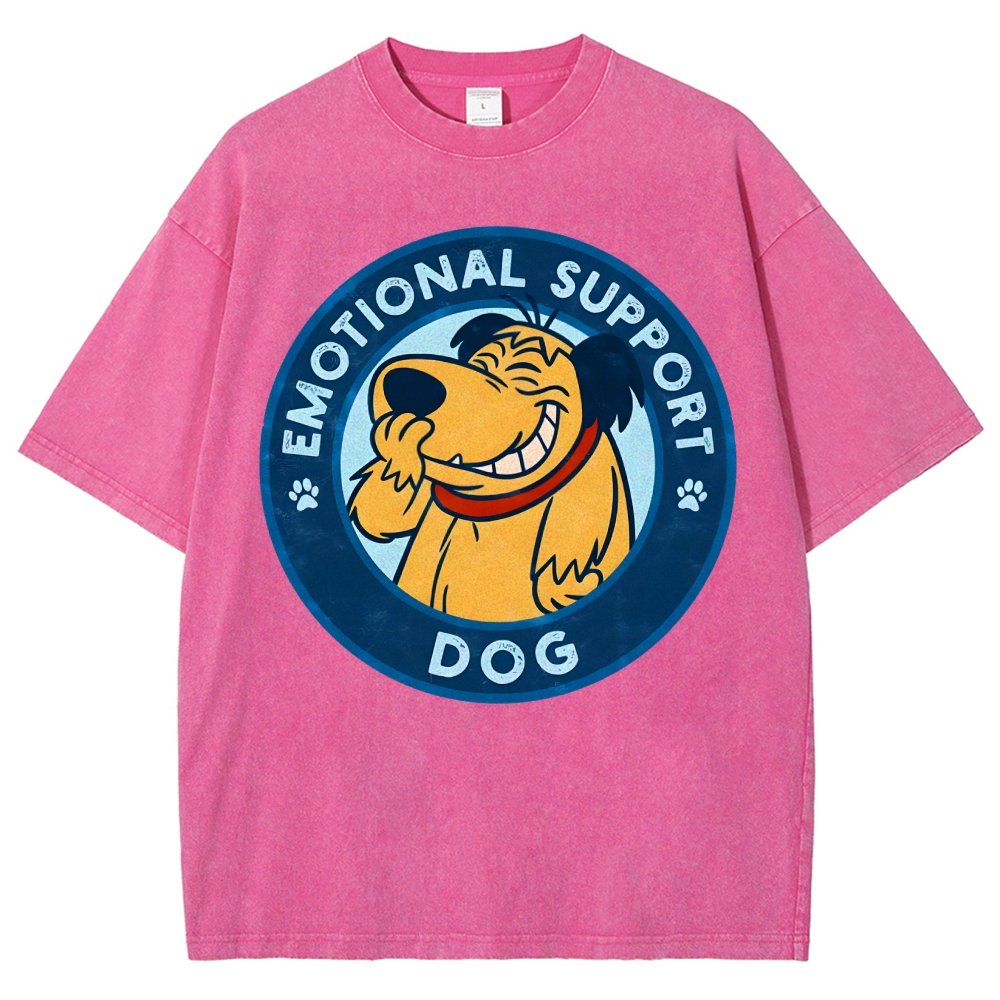 Dog Support or not Vintage Distressed T-shirt