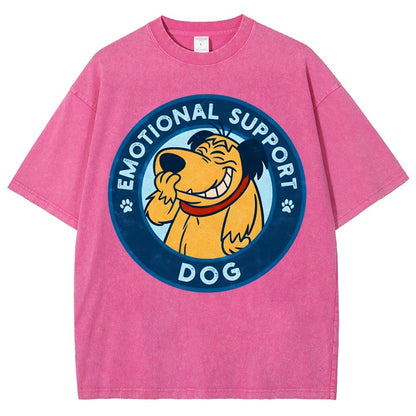 Dog Support or not Vintage Distressed T-shirt