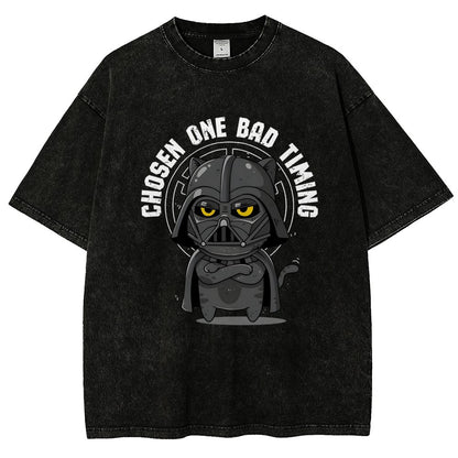 Chosen One Bad Timing Vintage Distressed T-shirt