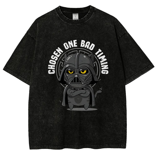 Chosen One Bad Timing Vintage Distressed T-shirt