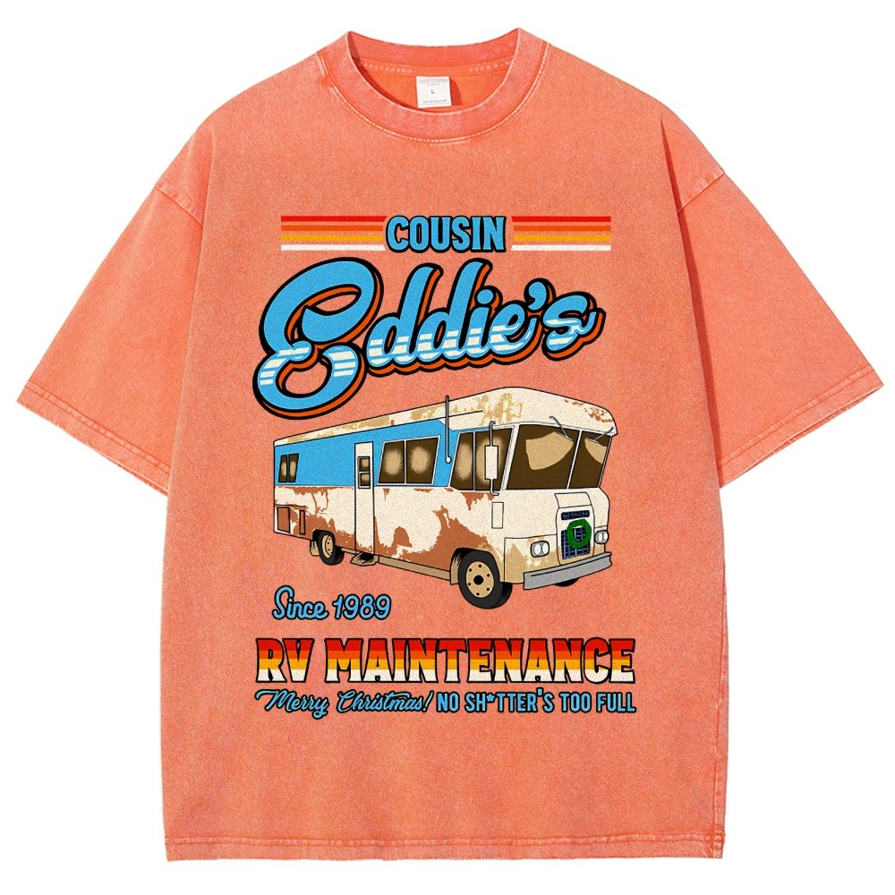Holiday RV maintenance Christmas Humor Vintage Distressed T-shirt