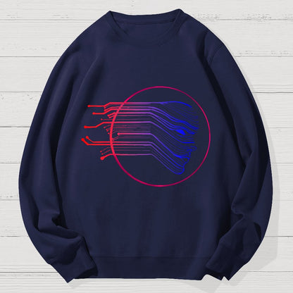 Artificial Intelligence Geek Cotton Sweatshirt