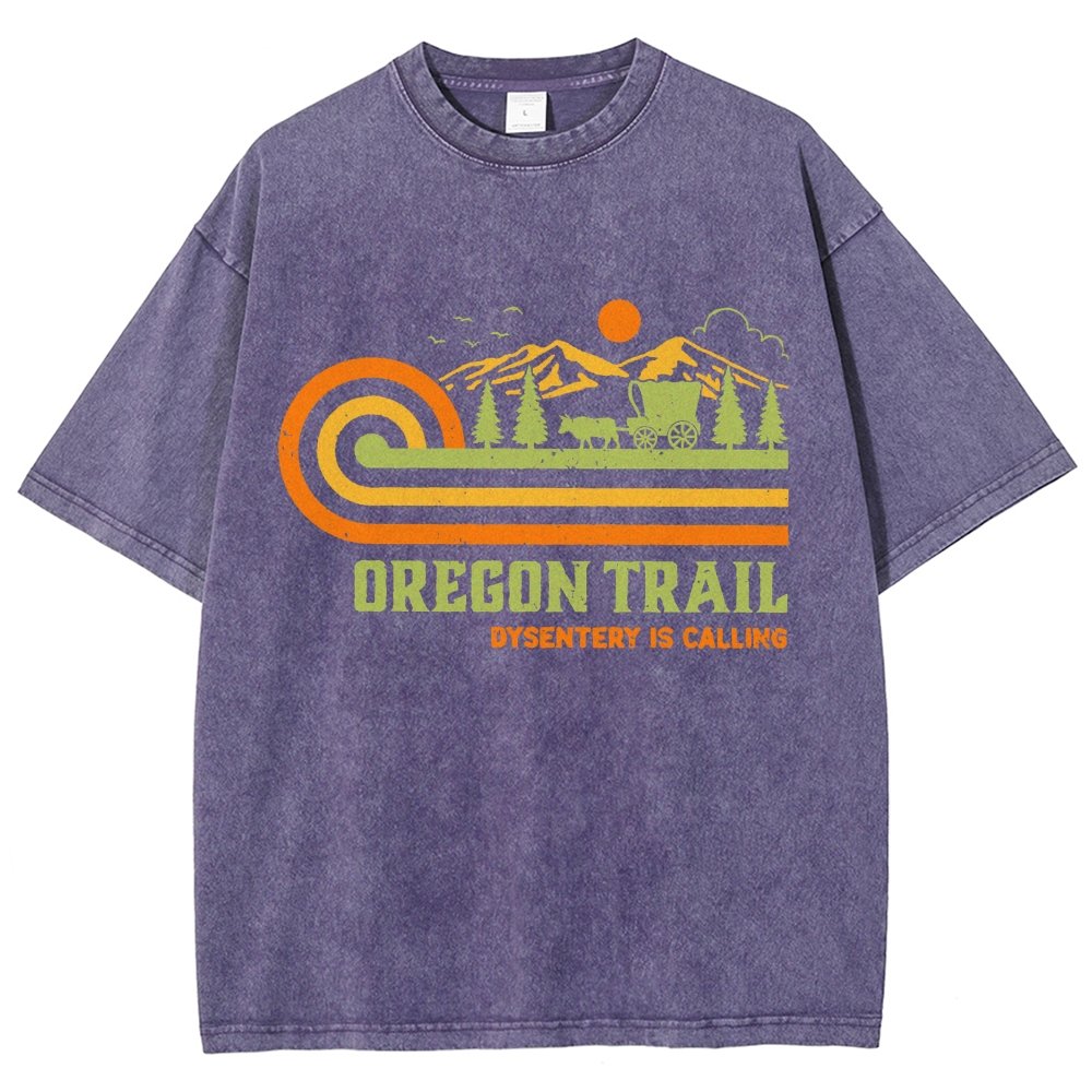 Vintage Oregon Trail Vintage Distressed T-shirt