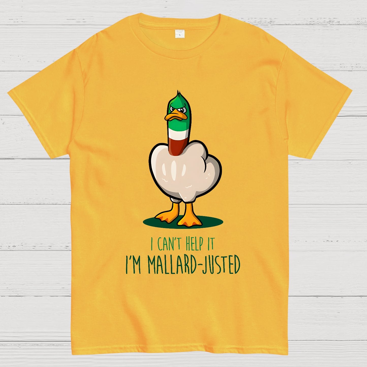 Maladjusted Mallard Geek T-Shirt