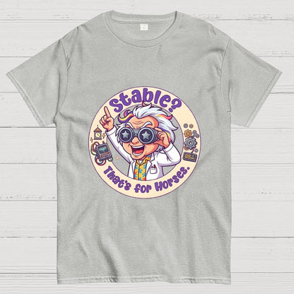 Stable That’S For Horses Art Print Geek T-Shirt