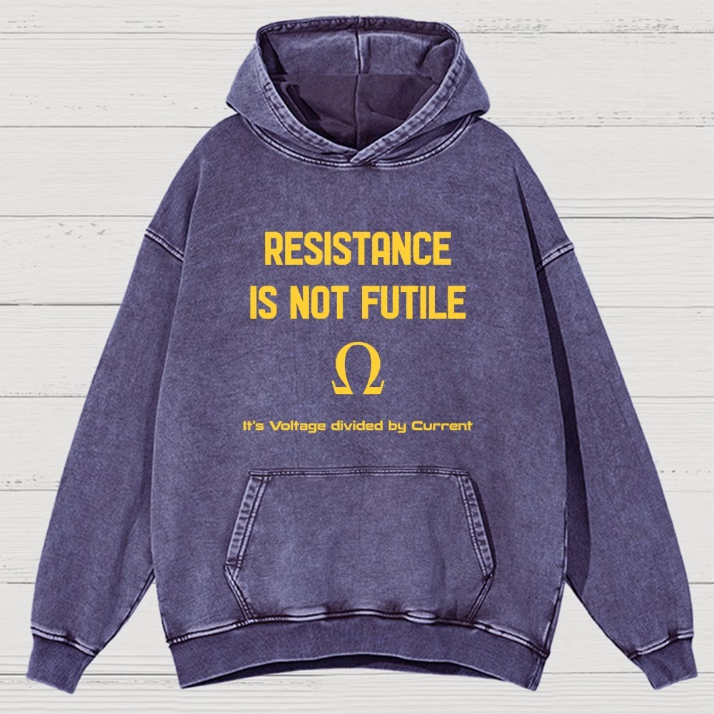 Opposition Is Pointless Vintage Distressed Hoodie