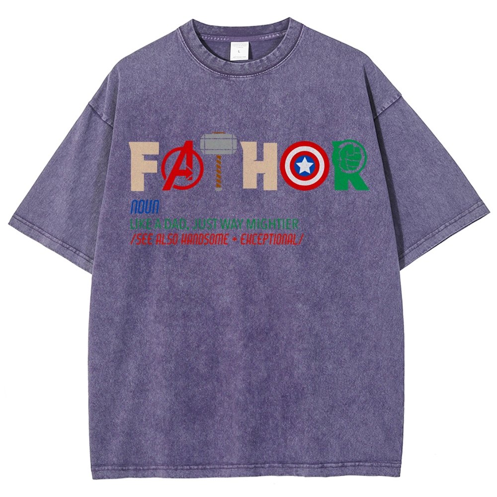 Father Day Vintage Distressed T-shirt