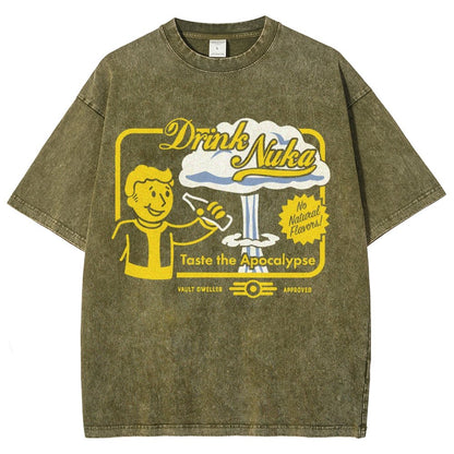 Taste the Apocalypse Vintage Distressed T-shirt