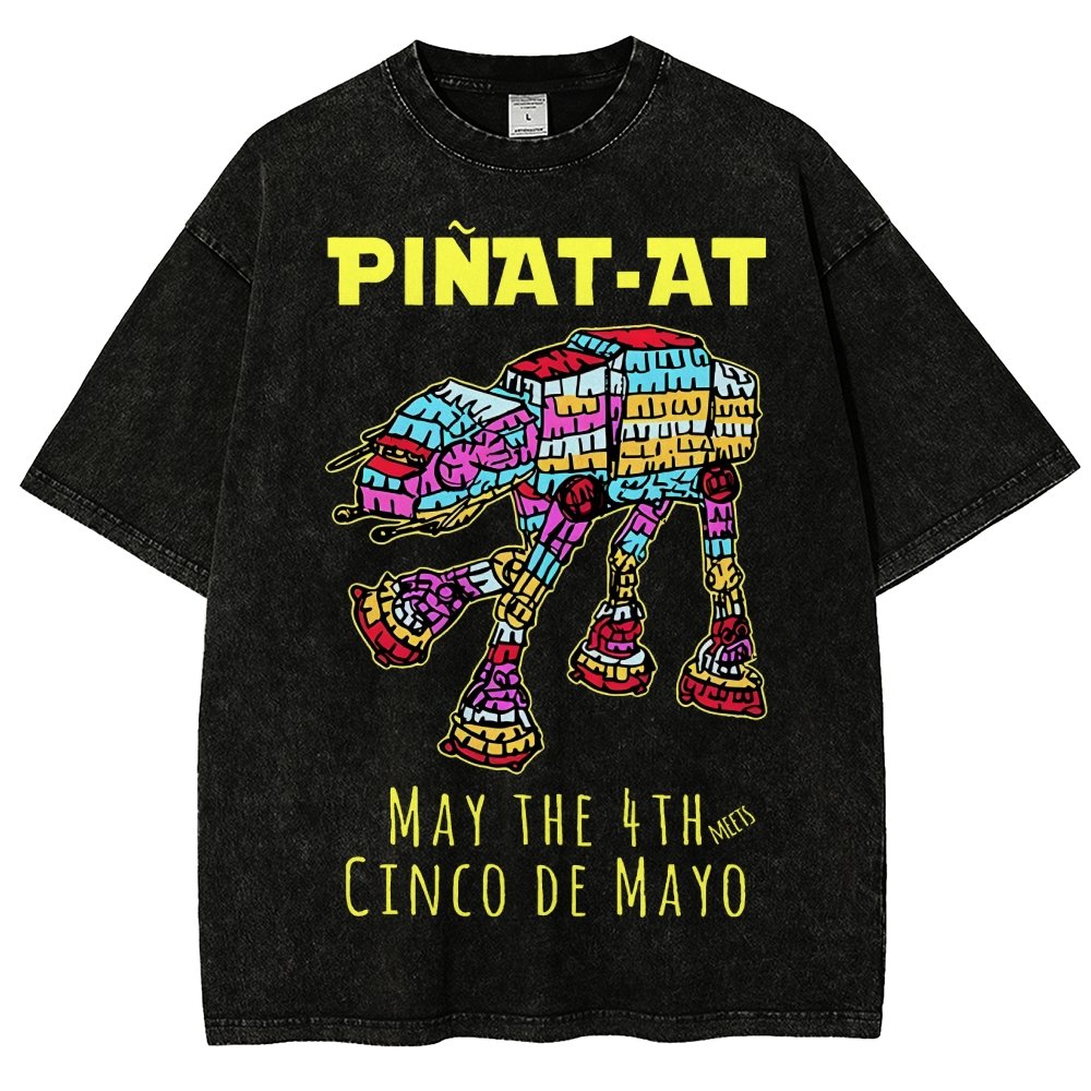 PIANT-AT Vintage Distressed T-shirt
