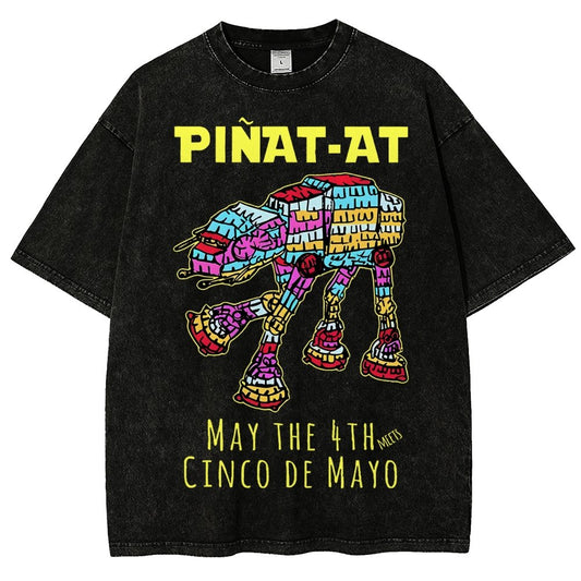PIANT-AT Vintage Distressed T-shirt