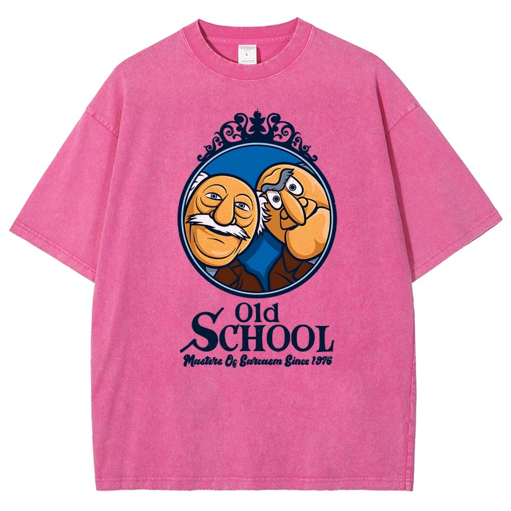 Old School Vintage Distressed T-shirt