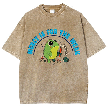 Mercy Is For The Weak Vintage Distressed T-shirt
