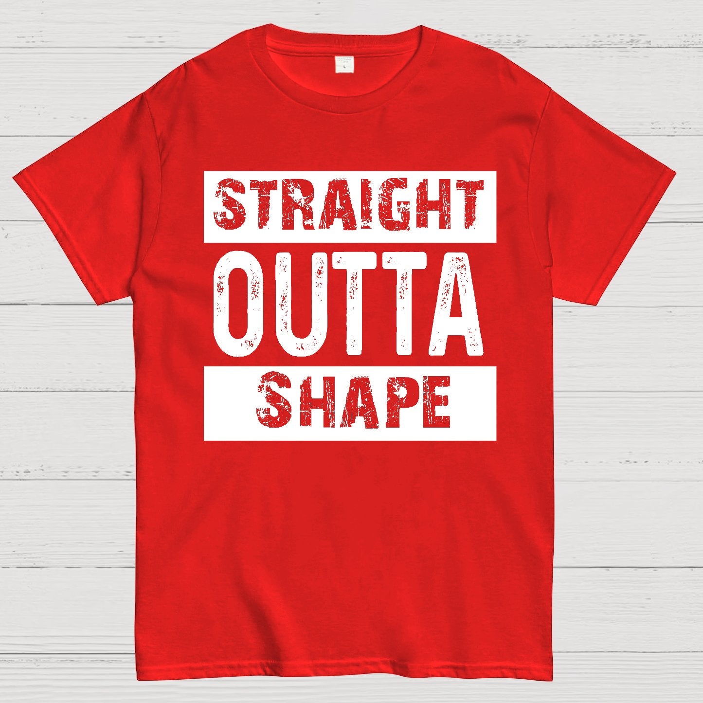 Straight Outta Shape Geek T-Shirt