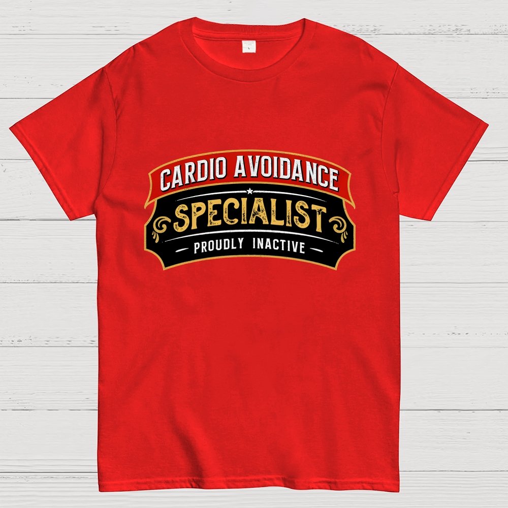 Cardio Avoidance Specialist Geek T-Shirt